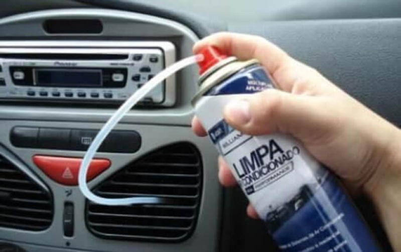 Higienização de Ar Condicionado Automotivo Hyndai